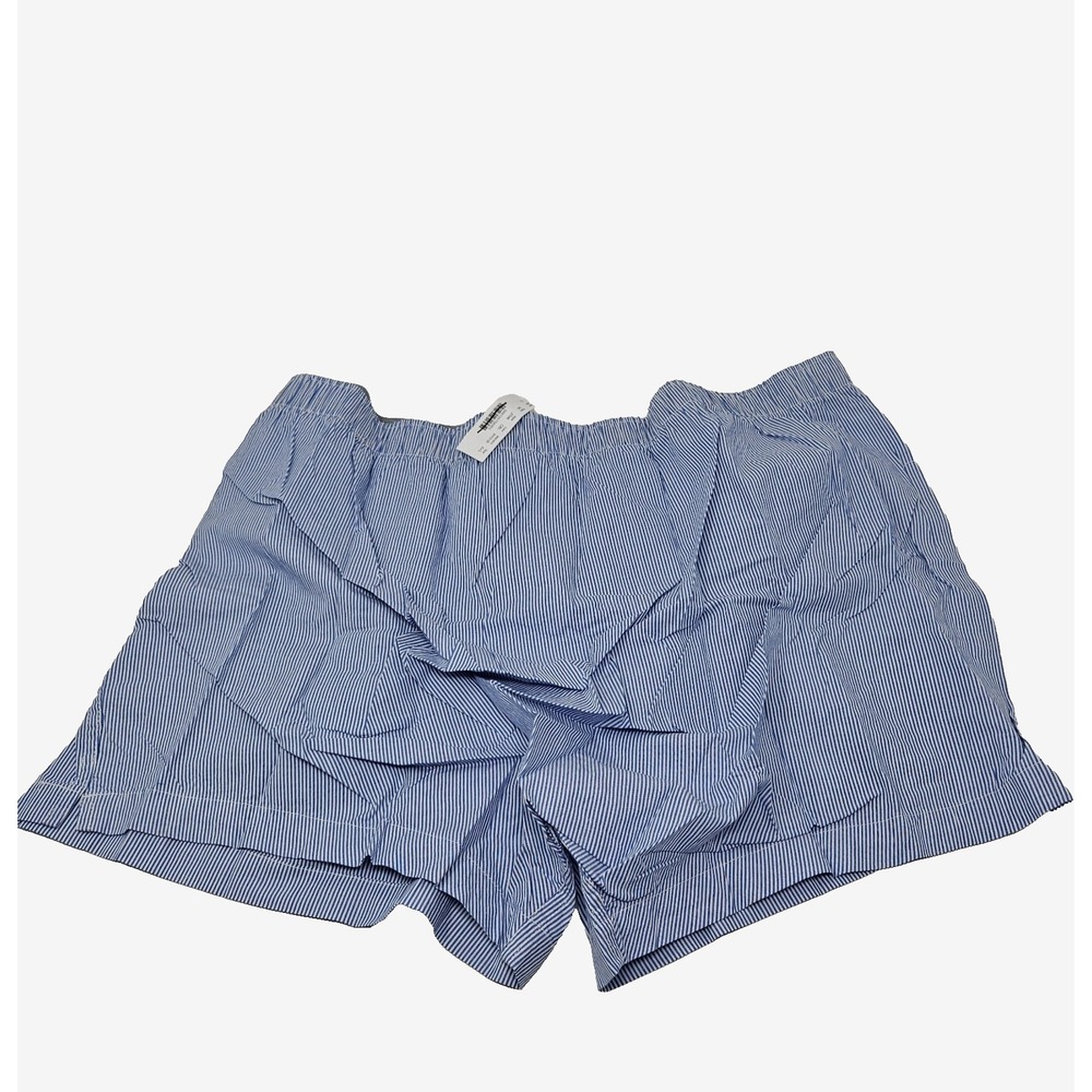 J. Crew Men's Stretch Blue Microstriped Boxers Size XXL J7546 - Picture 2 of 6